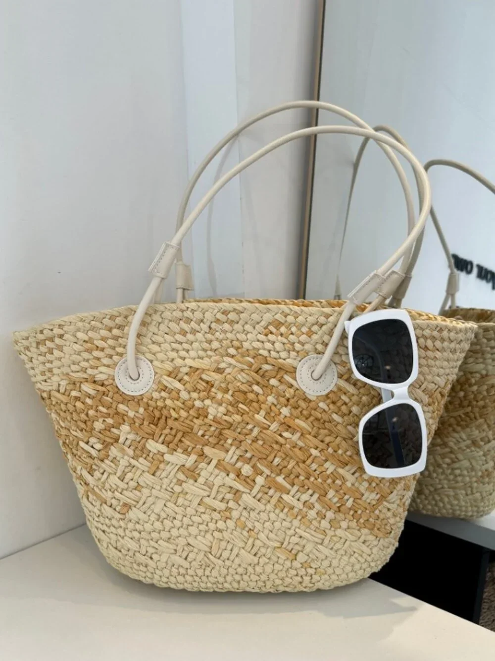 💍LOEWE💍 50x25x28cm straw bag